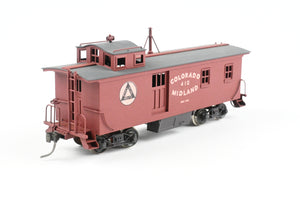 HO Brass MEW - Model Engineering Works CM - Colorado Midland Way Car Caboose CP No. 410 REBOXX