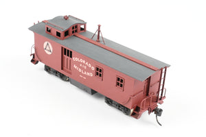 HO Brass MEW - Model Engineering Works CM - Colorado Midland Way Car Caboose CP No. 410 REBOXX