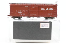 Load image into Gallery viewer, HOn3 Rail Line D&amp;RGW - Denver &amp; Rio Grande Western 30' Box Car Custom Built &amp; Painted Flying Rio Grande No. 3891
