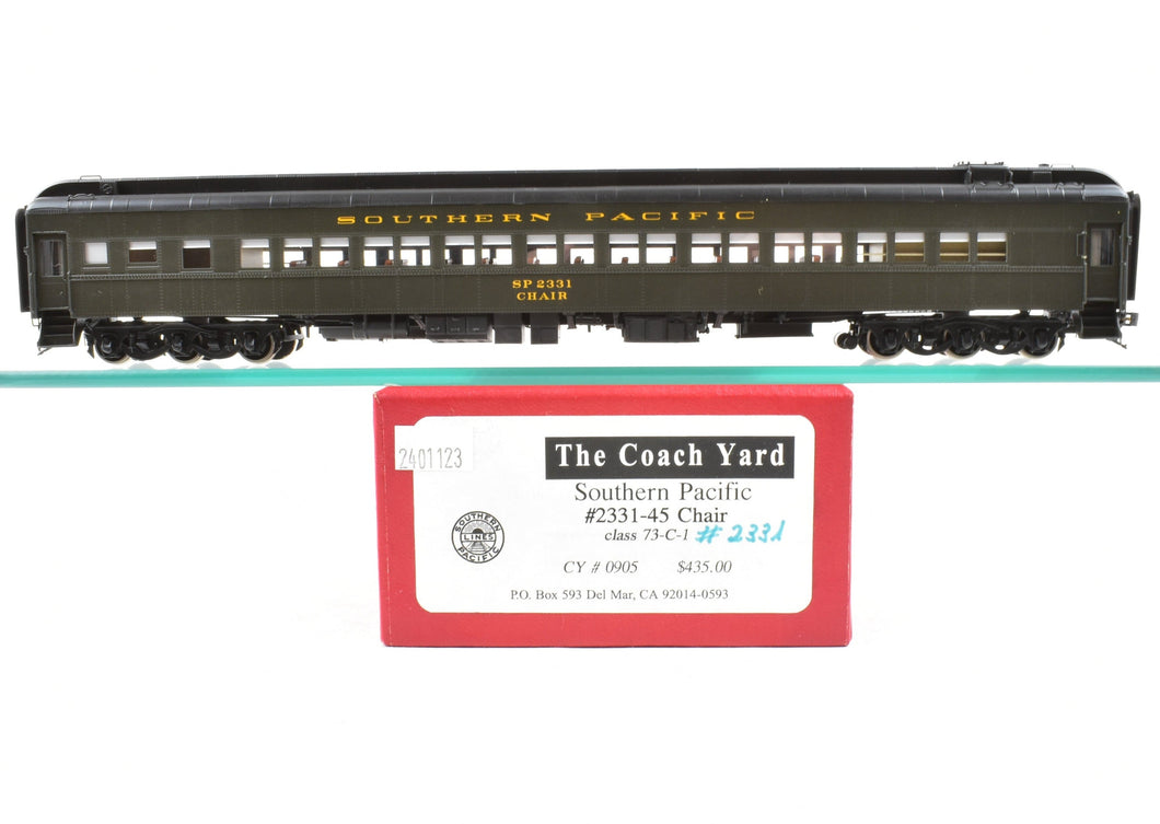 HO Brass TCY - The Coach Yard SP - Southern Pacific Class 73-C-1 Chair Pro Painted #2331