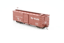 Load image into Gallery viewer, HOn3 Rail Line D&amp;RGW - Denver &amp; Rio Grande Western 30' Box Car Custom Built &amp; Painted Flying Rio Grande No. 3891
