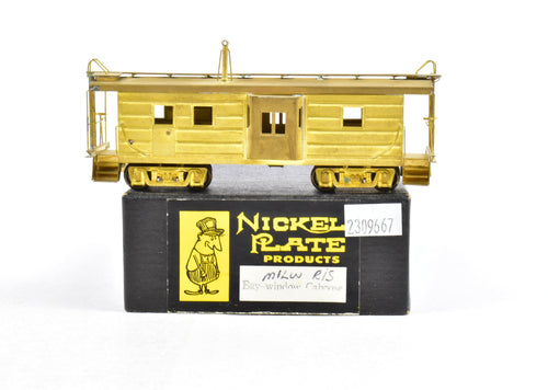 HO Brass NPP - Nickel Plate Products MILW -Milwaukee Road Bay Window Caboose