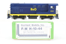 Load image into Gallery viewer, HO Brass OMI - Overland Models Inc. B&amp;O - Baltimore &amp; Ohio Fairbanks Morse FM H-10-44 w/Cab Overhang Custom Painted No. 304
