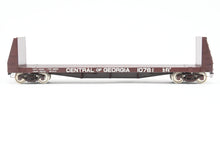 Load image into Gallery viewer, O Brass Southwind Models C of G - Central Of Georgia 50’ Pulpwood Car Factory Painted No. 10781

