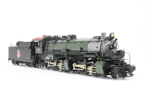HO Brass CON W&R Enterprises GN - Great Northern M-2 Class 2-6-8-0 Factory Painted "Glacier Park" No. 1951  Version 1