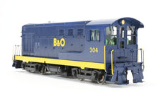Load image into Gallery viewer, HO Brass OMI - Overland Models Inc. B&amp;O - Baltimore &amp; Ohio Fairbanks Morse FM H-10-44 w/Cab Overhang Custom Painted No. 304
