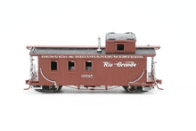 Load image into Gallery viewer, HOn3 MRGS - Model Railroad General Store D&amp;RGW - Denver &amp; Rio Grande Western Long Caboose Custom Built &amp; Painted Flying Rio Grande No. 0505
