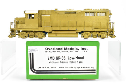 HO Brass OMI - Overland Models Inc. EMD GP-35 W/Dynamic Brakes and Headlight in Nose