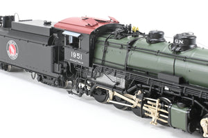 HO Brass CON W&R Enterprises GN - Great Northern M-2 Class 2-6-8-0 Factory Painted "Glacier Park" No. 1951  Version 1