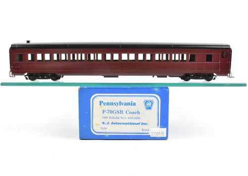 HO Brass NJ Custom Brass PRR - Pennsylvania Railroad P70GSR Coach CP