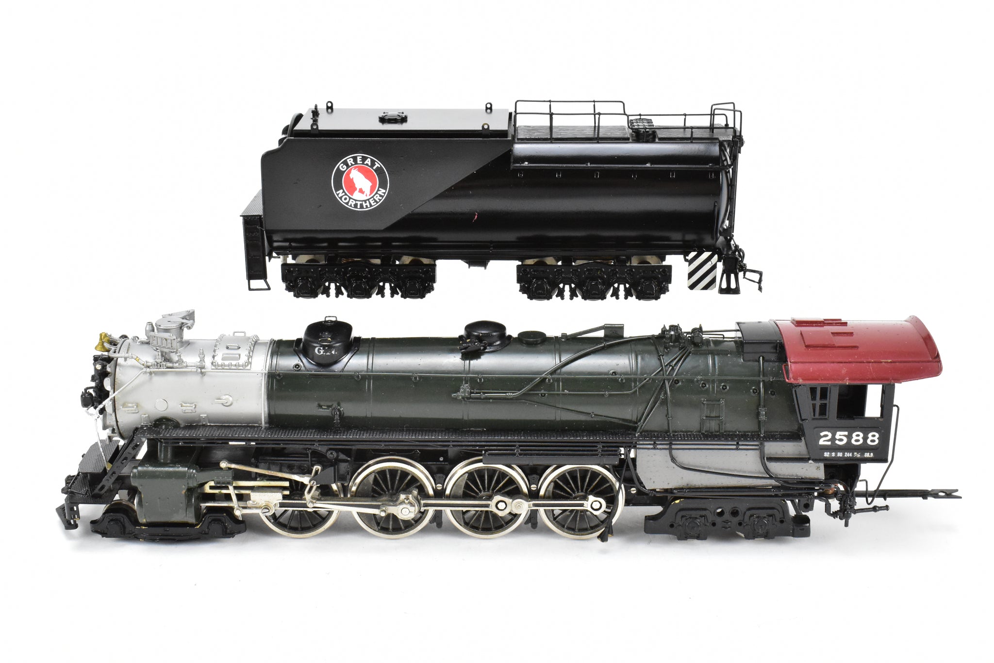 HO Brass Tenshodo GN - Great Northern 4-8-4 Class S-2 FP No. 2588 Crow –  ReSourced Rails