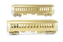 Load image into Gallery viewer, HO Brass MTS Imports Manhattan Elevated Railway and C&amp;SSRT - Chicago &amp; South Side Rapid Transit Elevated 2 Car Set
