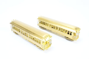HO Brass MTS Imports Manhattan Elevated Railway and C&SSRT - Chicago & South Side Rapid Transit Elevated 2 Car Set