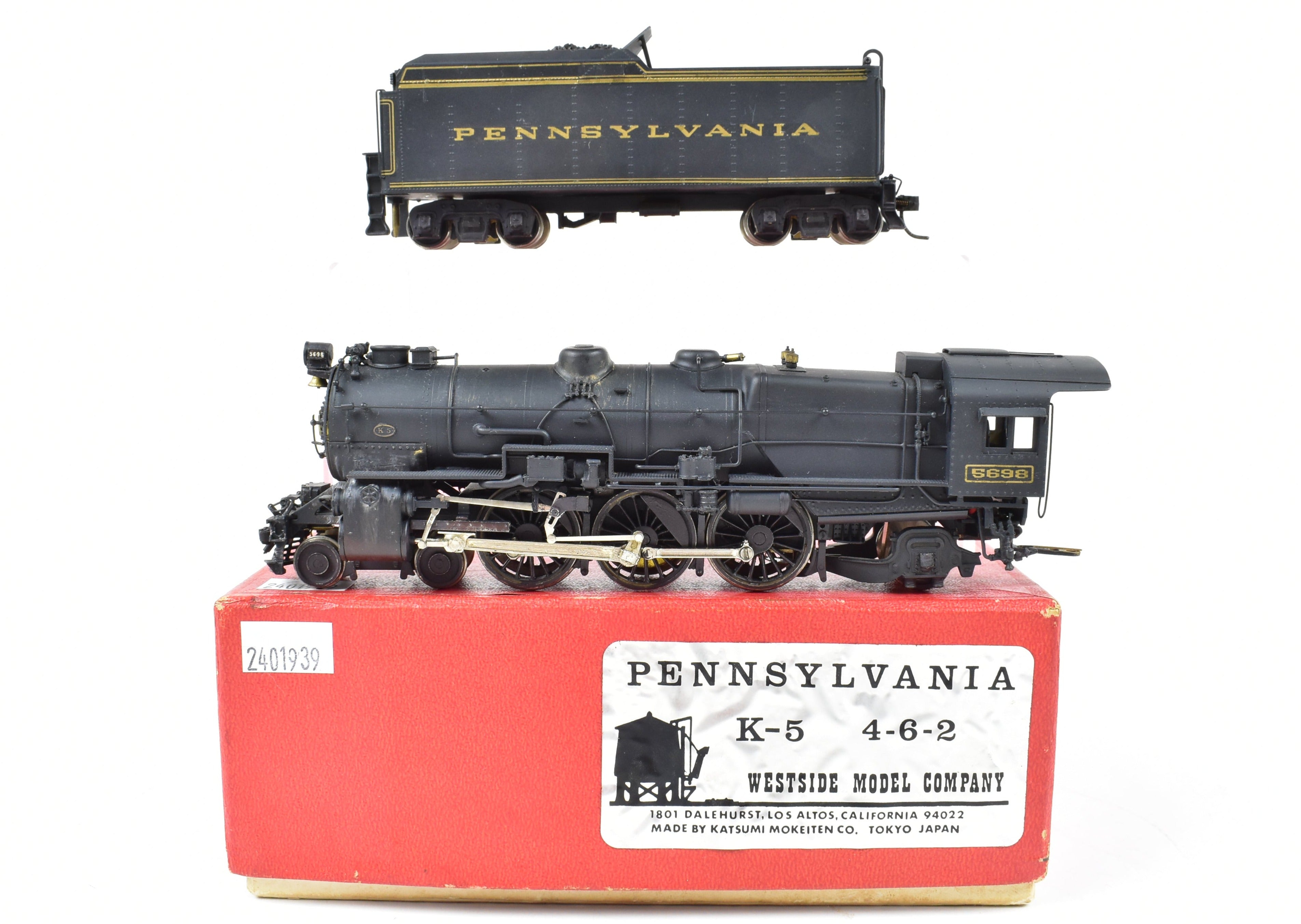 日本全国送料無料商品 | 特集 | Model Westside Brass HO Co. K-5 Railroad Pennsylvania - PRR 機関車