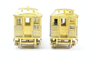 HO Brass MTS Imports Manhattan Elevated Railway and C&SSRT - Chicago & South Side Rapid Transit Elevated 2 Car Set
