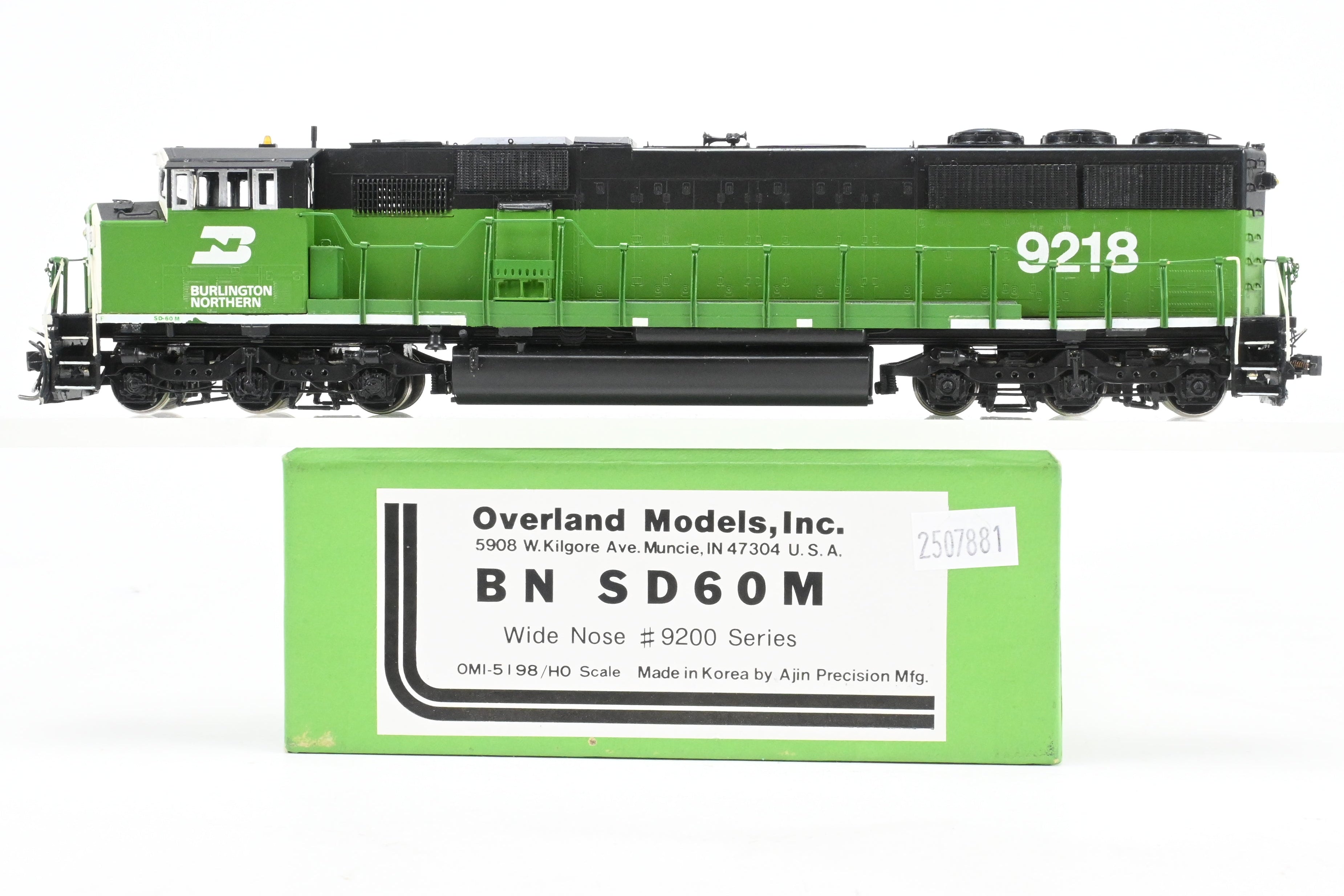 HO Brass OMI - Overland Models, Inc. BN - Burlington Northern EMD