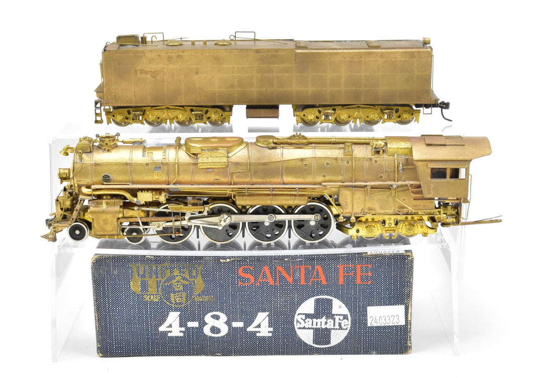 HO Brass PFM - United ATSF - Santa Fe 4-8-4 Northern