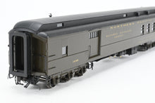 Load image into Gallery viewer, HO Brass W&amp;R Enterprises NP - Northern Pacific Mail &amp; Express Car Nos. 1443 - 1452 Factory Painted Pullman Green No. 1446
