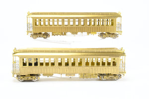 HO Brass MTS Imports Manhattan Elevated Railway and C&SSRT - Chicago & South Side Rapid Transit Elevated 2 Car Set