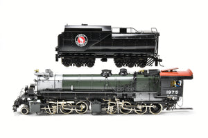 HO Brass PFM - Tenshodo GN - Great Northern 2-6-8-0 Class M-2 1964 Run Can Motor Upgrade Pro-Paint No. 1975