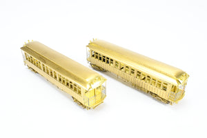 HO Brass MTS Imports Manhattan Elevated Railway and C&SSRT - Chicago & South Side Rapid Transit Elevated 2 Car Set