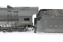 Load image into Gallery viewer, HO Brass AHM - Associated Hobby Manufacturers PRR - Pennsylvania Railroad J-1 2-10-4 Custom Painted &amp; Weathered No. 6453
