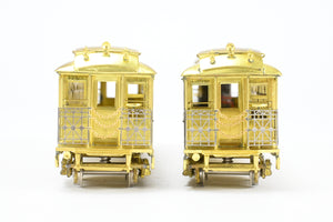 HO Brass MTS Imports Manhattan Elevated Railway and C&SSRT - Chicago & South Side Rapid Transit Elevated 2 Car Set