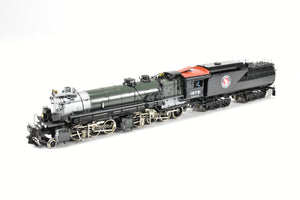 HO Brass PFM - Tenshodo GN - Great Northern 2-6-8-0 Class M-2 1964 Run Can Motor Upgrade Pro-Paint No. 1975