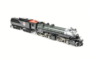 HO Brass PFM - Tenshodo GN - Great Northern 2-6-8-0 Class M-2 1964 Run Can Motor Upgrade Pro-Paint No. 1975