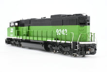 Load image into Gallery viewer, HO Brass OMI - Overland Models, Inc. BN - Burlington Northern EMD SD60M Wide Nose 9200 Series CP No. 9242
