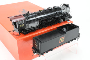 O Brass PSC – Precision Scale Co. CB&Q – Burlington Route 2-10-4 M-4a Elesco FWH Factory Painted No. 6315