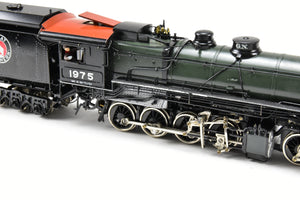 HO Brass PFM - Tenshodo GN - Great Northern 2-6-8-0 Class M-2 1964 Run Can Motor Upgrade Pro-Paint No. 1975