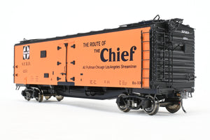 O Brass Pecos River Brass ATSF - Santa Fe SFRD Rr-33 Class Steel Refrigerator Car FP No. 4521