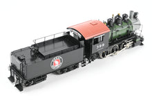 Load image into Gallery viewer, HO Brass W&amp;R Enterprises GN - Great Northern A-9 0-6-0 FP Glacier Park No. 399 Version 4 Coal
