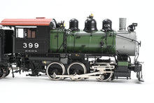 Load image into Gallery viewer, HO Brass W&amp;R Enterprises GN - Great Northern A-9 0-6-0 FP Glacier Park No. 399 Version 4 Coal
