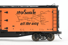 Load image into Gallery viewer, O Brass Pecos River Brass ATSF - Santa Fe SFRD Rr-33 Class Steel Refrigerator Car FP No. 4521
