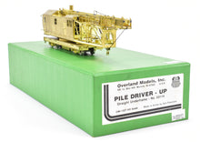 Load image into Gallery viewer, HO Brass OMI - Overland Models Inc. UP - Union Pacific Pile Driver W/ Straight Underframe No. 03114 Powered

