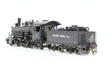Load image into Gallery viewer, HO Brass PFM - United Oregon American Lumber Co. Baldwin 2-6-2 #105 CP &amp; Weathered Pickering Lumber Corp. #8
