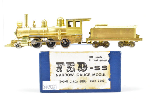 HOn3 Brass Far East Distributors Various Roads Narrow Gauge Mogul 2-6-0 Circa 1910 Wrong Box Label