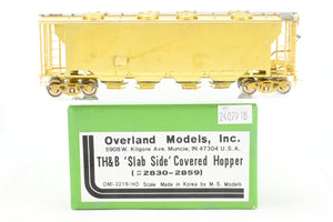 HO Brass OMI - Overland Models, Inc. TH&B - Toronto Hamilton & Buffalo Slab Side Covered Hopper
