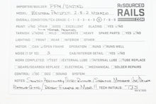 Load image into Gallery viewer, HO Brass PFM - United WP - Western Pacific MK-60 2-8-2 Mikado 1968 Run Partial Paint
