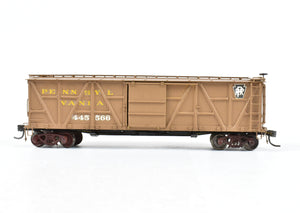HO Brass NJ Custom Brass PRR - Pennsylvania Railroad X-23 Wood Box Car Custom Painted NO BOX