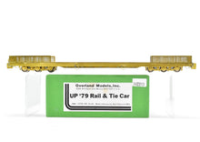 Load image into Gallery viewer, HO Brass OMI - Overland Models, Inc. UP - Union Pacific 79&#39; Rail and Tie Car
