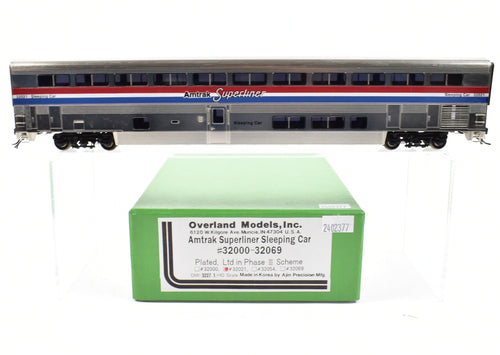 HO Brass OMI - Overland Models, Inc. Amtrak Phase III 
