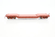 Load image into Gallery viewer, HO Brass Prairie Model Works CNR - Canadian National Railway Depressed Center Flat Car Factory Painted/Un-Lettered
