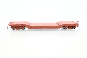 HO Brass Prairie Model Works CNR - Canadian National Railway Depressed Center Flat Car Factory Painted/Un-Lettered