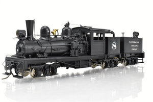 HO Brass PFM - United Various Roads 3-Truck Shay Class B Geared Locomotive CP Private Road