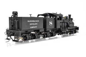 HO Brass PFM - United Various Roads 3-Truck Shay Class B Geared Locomotive CP Private Road