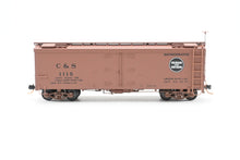 Load image into Gallery viewer, HOn3 Micro-Trains C&amp;S - Colorado &amp; Southern 30’ Composite Underframe Refrigerator Car FP No. 1115
