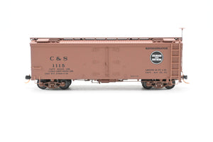 HOn3 Micro-Trains C&S - Colorado & Southern 30’ Composite Underframe Refrigerator Car FP No. 1115